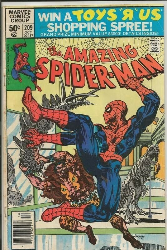 Amazing Spider-Man #209 ORIGINAL Vintage 1980 Marvel Comics 1st Calypso