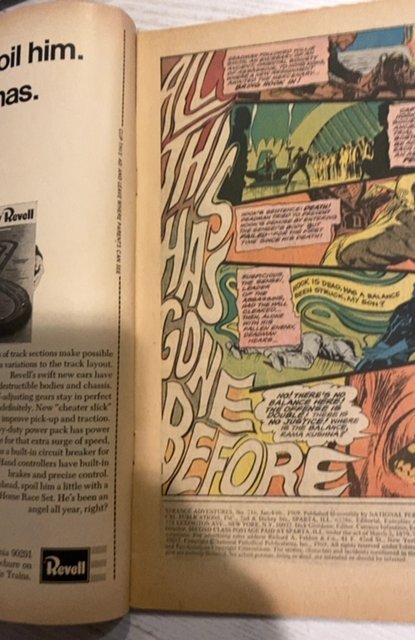 Strange Adventures #216 (1969)deadman Neal adams story see description