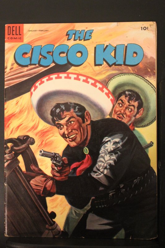 The Cisco Kid #25 (1955) High-Grade VF/NM or better! Painted Cover key! Wow!