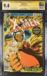 X-Men (1979) # 117 (CGC SS 9.4) Signed Chris Claremont  * Marvel comics * Byrne