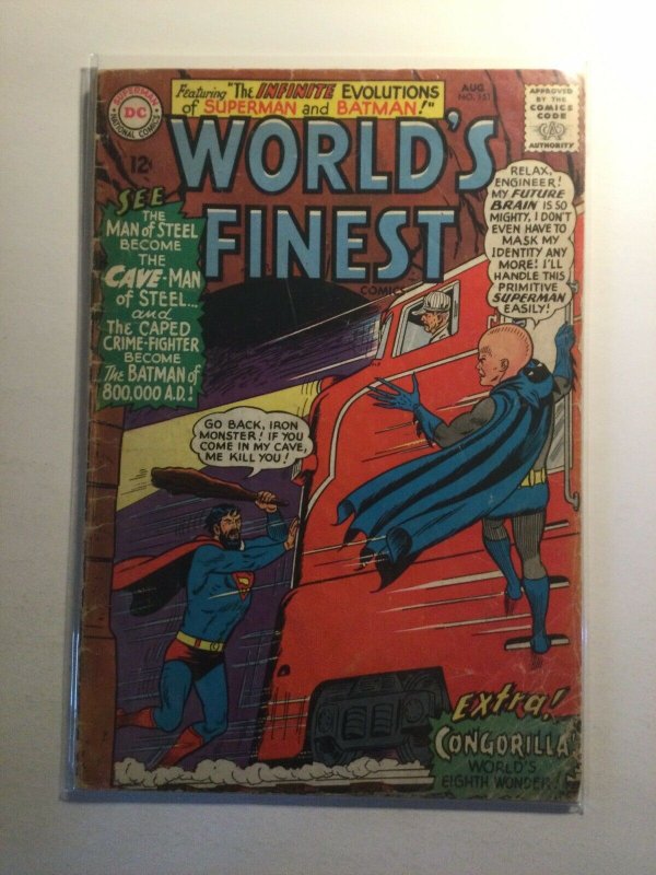 Worlds Finest 151 Good gd 2.0 Dc Comics