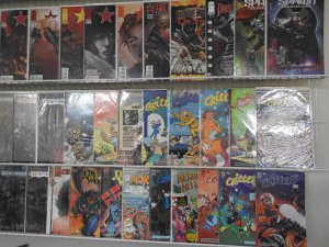 Huge Lot 120+ W/ Spawn, Lady Death, GI Joe+ Avg VF/NM Condition.