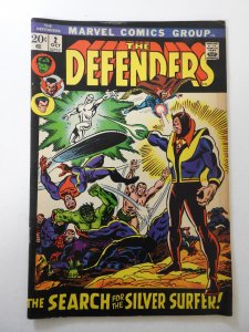 The Defenders #2 (1972) FN- Condition! stain fc