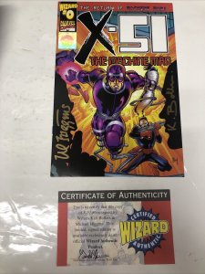 X-51 (1999) # 3 (FN/VF) Variant • Signed Karl Bollers • Michael Higgins • Marvel
