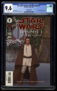 Star Wars: Episode I Obi-Wan Kenobi (1999) #1 CGC NM+ 9.6 White Pages