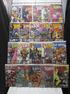 Uncanny X-Men Mini-Library Lot of 107Diff from #151-401 SWB All Your Fav Mutants