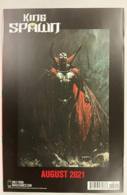 Spawn's Universe Second Print Cover (2021)