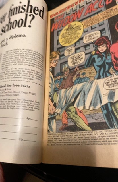 Daredevil #83 (1972)Blackwidow app
