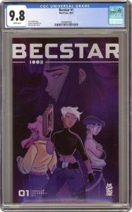 Becstar #1 Mad Cave 2021 CGC 9.8 Sweeney Boo Cover  Top Census Grade