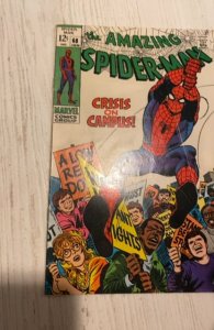 The Amazing Spider-Man #68 (1969)crisis on campus