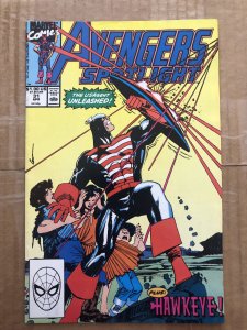 Avengers Spotlight #31 Direct Edition (1990)