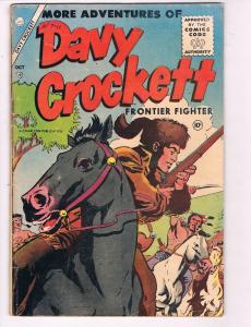 Davy Crockett # 2 VG Charlton Comic Book 1955 Ullmann Pedigree Collection LU1