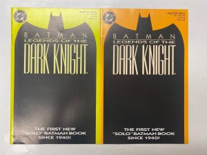 3 Batman Legends of the Dark Knight DC comic book #1 1 4 76 KM9