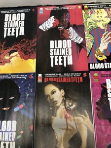Blood Stained Teeth Set Issues # 1-10 (2023) • Image Comics • Christian Ward