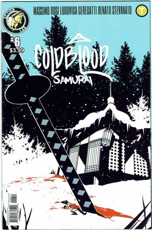 Cold Blood Samurai #1,2,3,4,5,6 Full Run Action Lab NM/NM-