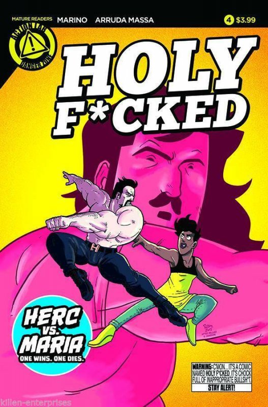 Holy F*cked #4 (Of 4) Comic Book 2016 Action Lab - Danger Zone