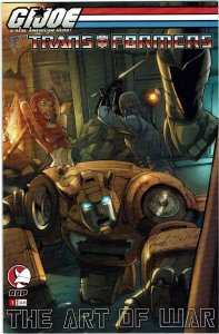 G.I. Joe vs. Transformers III: Art Of War #1 (2006) Variant B NM