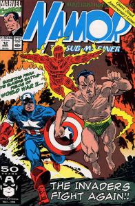 Namor, The Sub-Mariner #12 FN ; Marvel | John Byrne Invaders