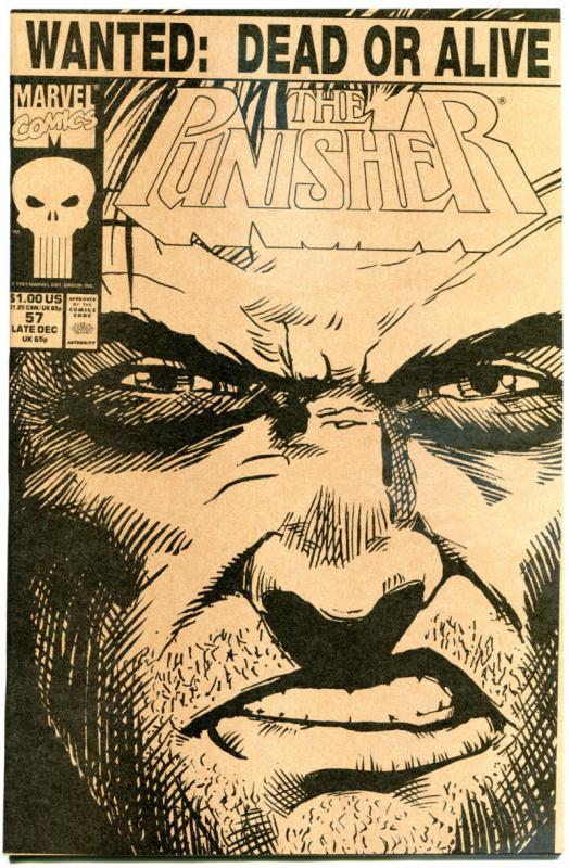 PUNISHER #55 56 57 58 59, NM, Mike Baron, 1987, Justice, more in store, 5 issues