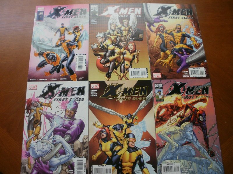 6 Near-Mint Marvel X-MEN FIRST CLASS Comic #11 12 13 14 15 16 Parker Cruz Coover