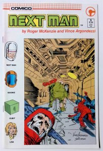 Next Man #5 (Oct 1985, Comico) FN