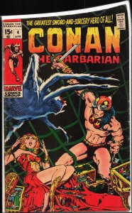Conan the Barbarian #4 (1971) Conan
