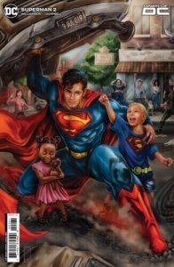 Superman (2023) #2 NM Lopez 1:25 Variant Cover