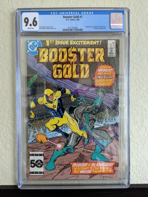 Booster Gold #1 (1986) CGC 9.6