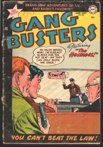 Gang Busters #40 1954-Hostages-Violent pre code crime-Cover detached-G