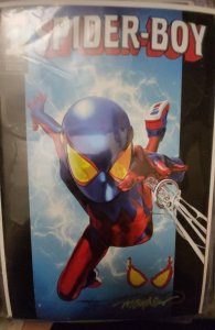 Spider-boy #1 trade variant 756/1500 signed and remarqued