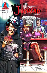 Archie's Pal Jughead Comics #202 VF ; Archie | Thin Man Tribute