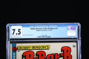 Bobby Benson's B-Bar-B Rider #17 - Dick Ayers + Ernie Bache Art (CGC 7.5) 1952