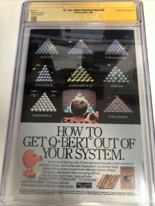 G.I. Joe (1984) #22 (CGC 9.4 SS) Signed Larry Hama * Marvel Comics*American Hero