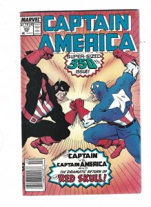 Captain America #350 (1989) abc