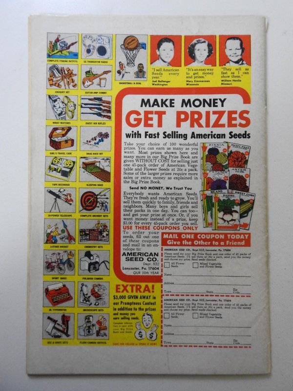 Adventure Comics #367 (1968) VG Condition 1 in spine split