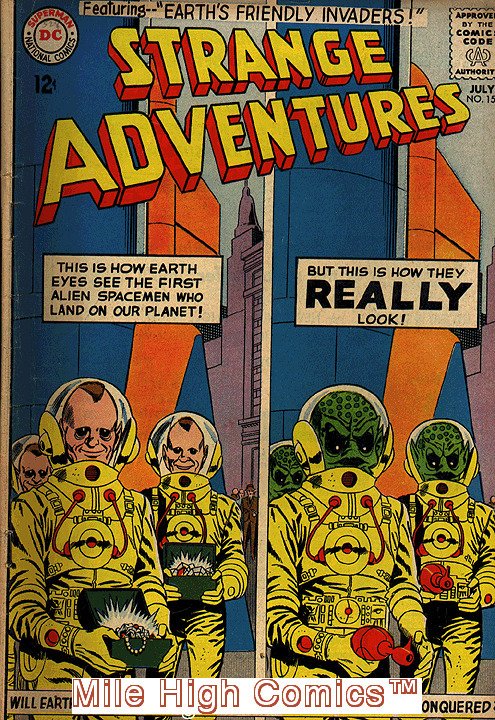 STRANGE ADVENTURES (1950 Series)  (DC) #154 Fine Comics Book