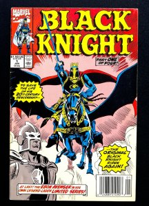 Black Knight #1 (1990) Newsstand - [Lot of 4Bks] - [KEY] 1st Solo Series - VF