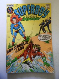 Superboy #171 (1971) VG Condition moisture stains rust migration on bc