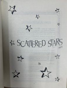 SCATTERED STARS #6 (STAR TREK FANZINE) - KIRK/SPOCK LGBTQ - HTF GAY EROTICA