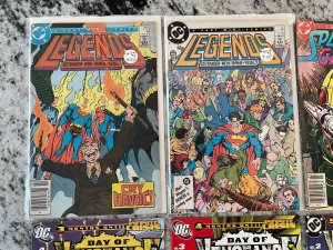 8 DC Comics Day Of Vengeance # 1 2 3 4 5 Spanners Galaxy # 4 Legends # 2 4 J962