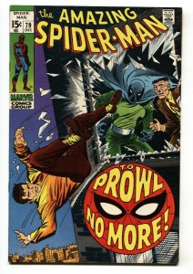 Amazing Spider-Man #79 comic book 1969-PROWLER-JOHN BUSCEMA FN+