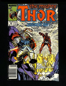 Thor #387 Newsstand Variant 1st Exitar the Executioner (Cameo)! 1988!