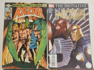 4 Marvel Comics #5 23 Marvel Age + #2 Nova + #10 Ka-Zar 16 TJ30