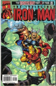 Iron Man #22 (1999)  NM+ to NM/M  original owner