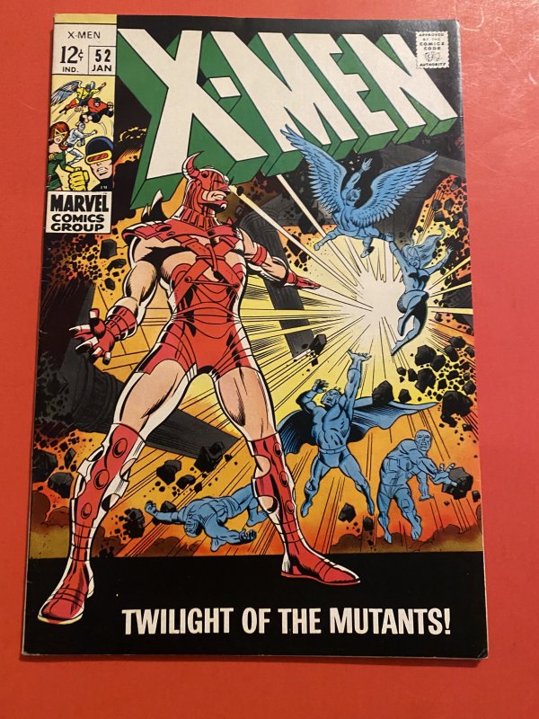 The X-Men #52 (1969) twilight of the mutants