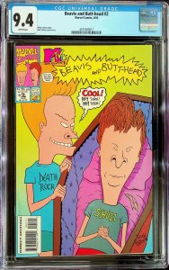 Beavis & Butt-Head #2 - CGC 9.4 - Cert#4371905011
