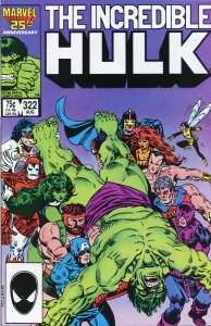 The Incredible Hulk #322 (1986) VF+ 8.5 Comic Book