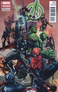 Avengers (5th Series) #24.1A VF ; Marvel | 1:50 Variant Simone Bianchi