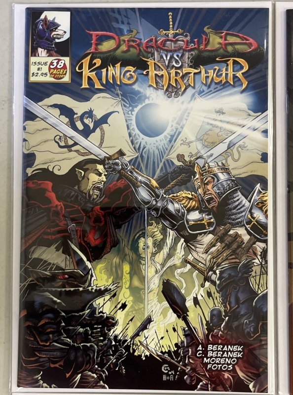 Dracula Vs King Arthur(2005)#1-4 Complete Set(VF/NM) Silent Devil Beranek|Moreno