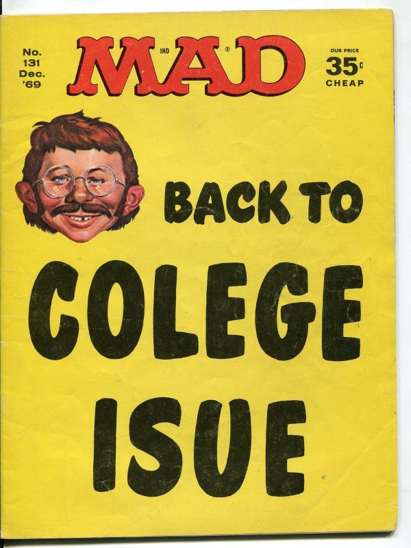 Mad-Magazine-#131-Dec-1969-Mort Drucker-Don Martin-David Berg